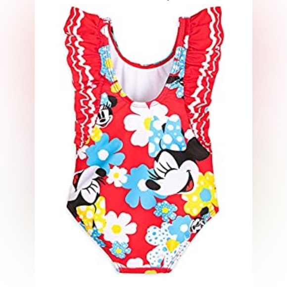 Disney Swim Disney Minnie Mouse Ruffle Swimsuit For Baby 218 Months